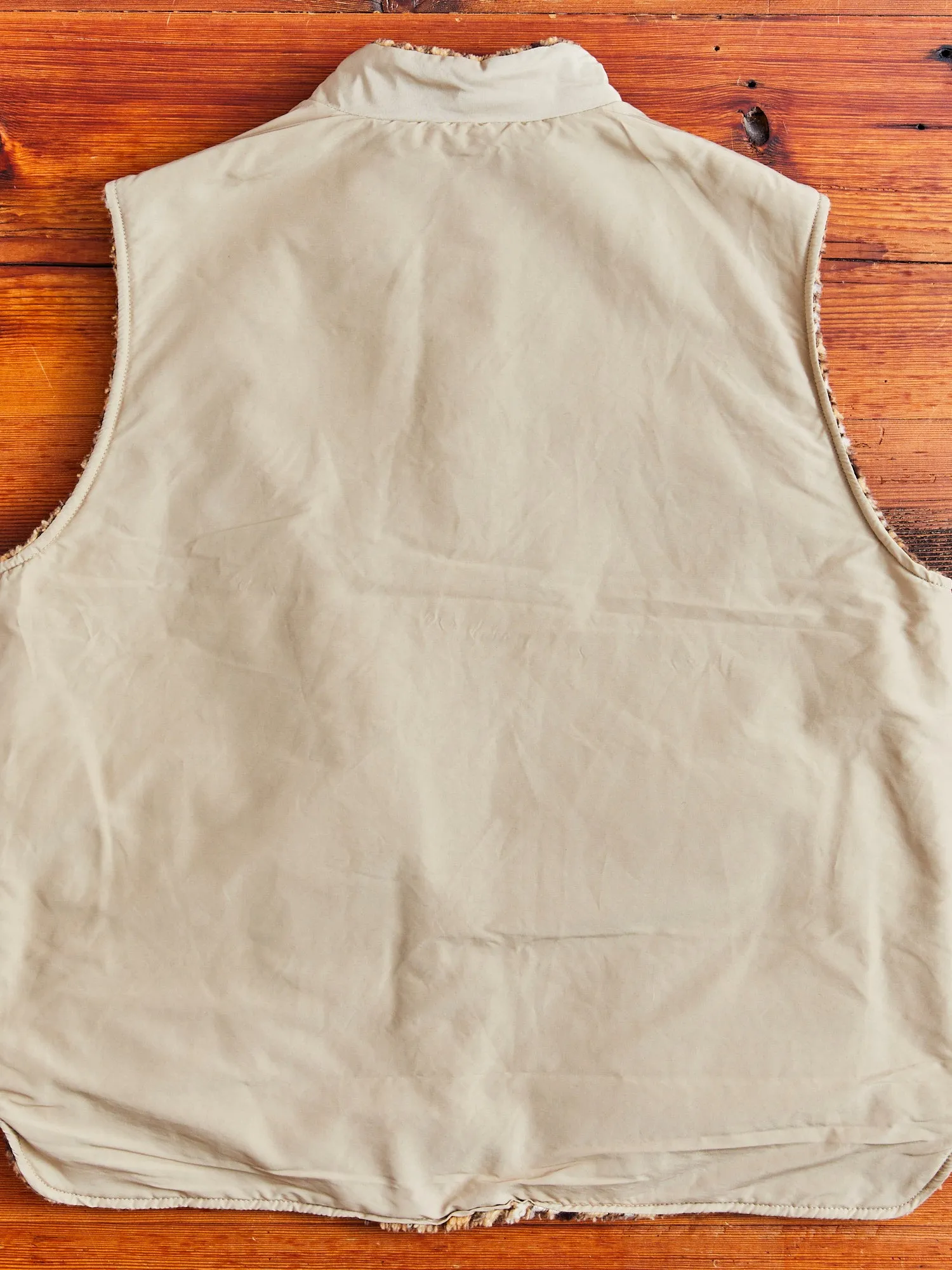 60/40 Cloth Reversible Vest in Beige