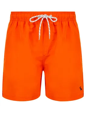 Abyss 3 Classic Swim Shorts in Puffin's Bill Orange - South Shore