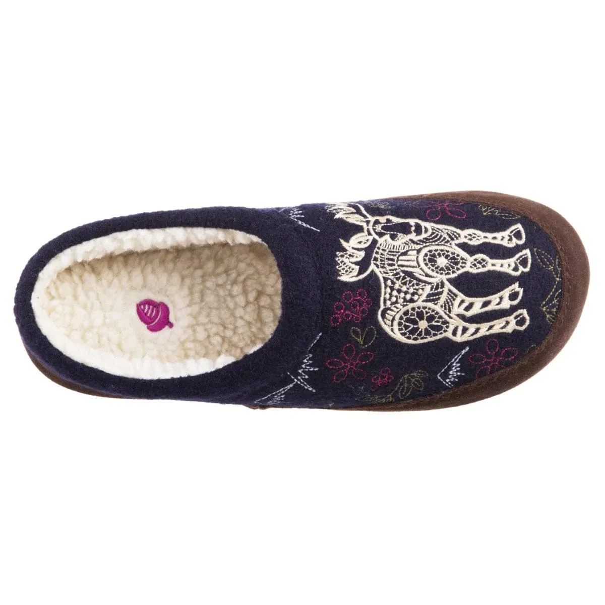 Acorn Women's Forest Mule Slipper with Indoor/Outdoor Sole