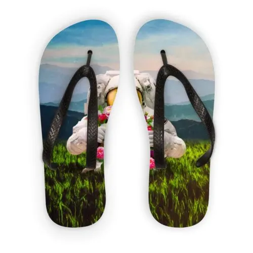 Adult Flip Flops with Customizable Design - Comfortable & Durable Sandals | Sizes S, M, L | Ideal for Swim Lessons, Weddings, and Events