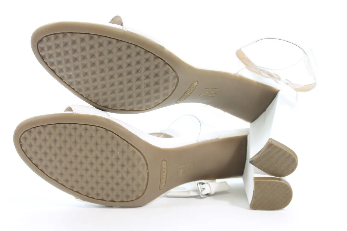 Aerosoles Waterbird Women's White Sandals 12M(ZAP15422)