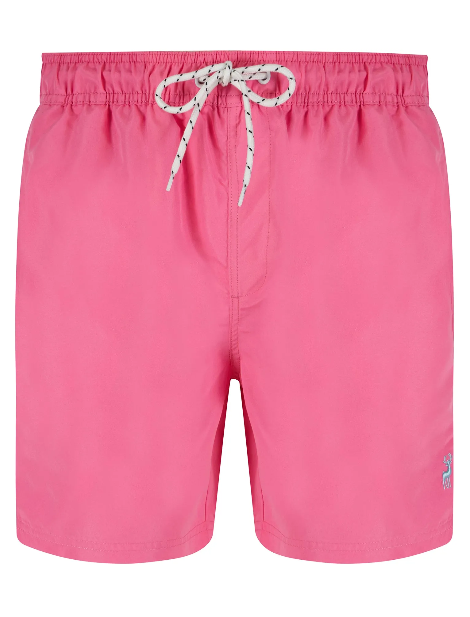 Alejandro 2 Classic Swim Shorts in Pink Carnation - Kensington Eastside