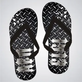 Alpha Epsilon Pi Diamond Plate Flip-Flops - SBL100 - SUB