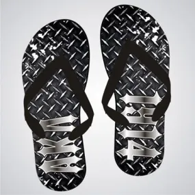 Alpha Kappa Lambda Diamond Plate Flip-Flops - SBL100 - SUB