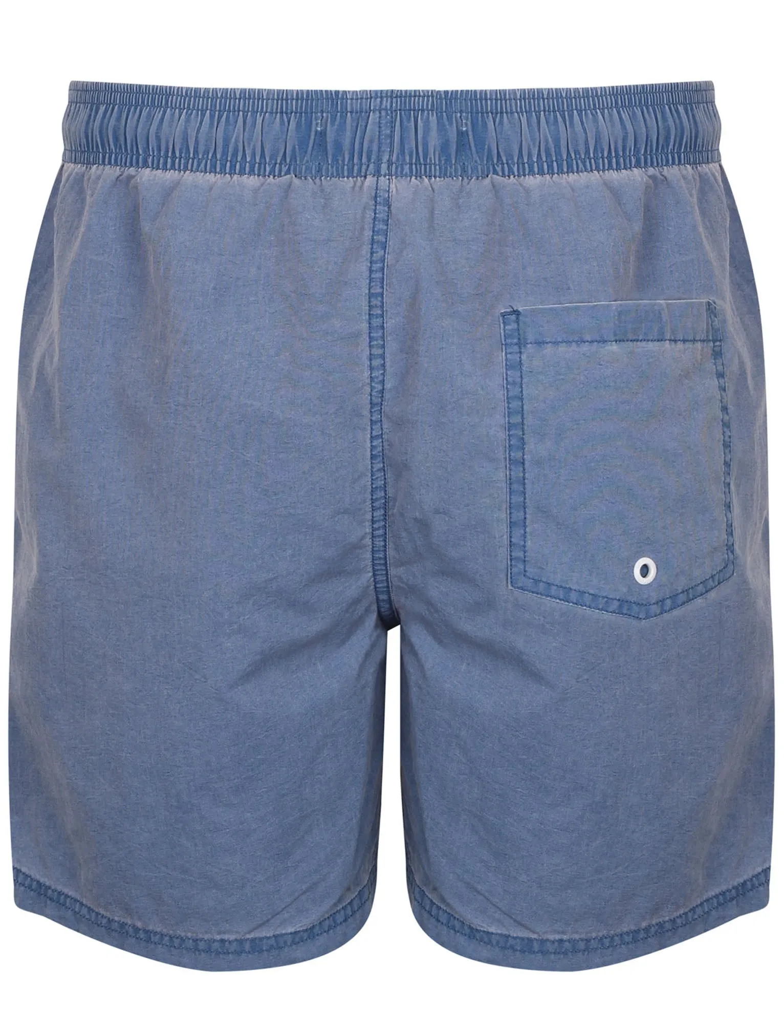 Ansdell Pigment Wash Swim Shorts in Blue - South Shore