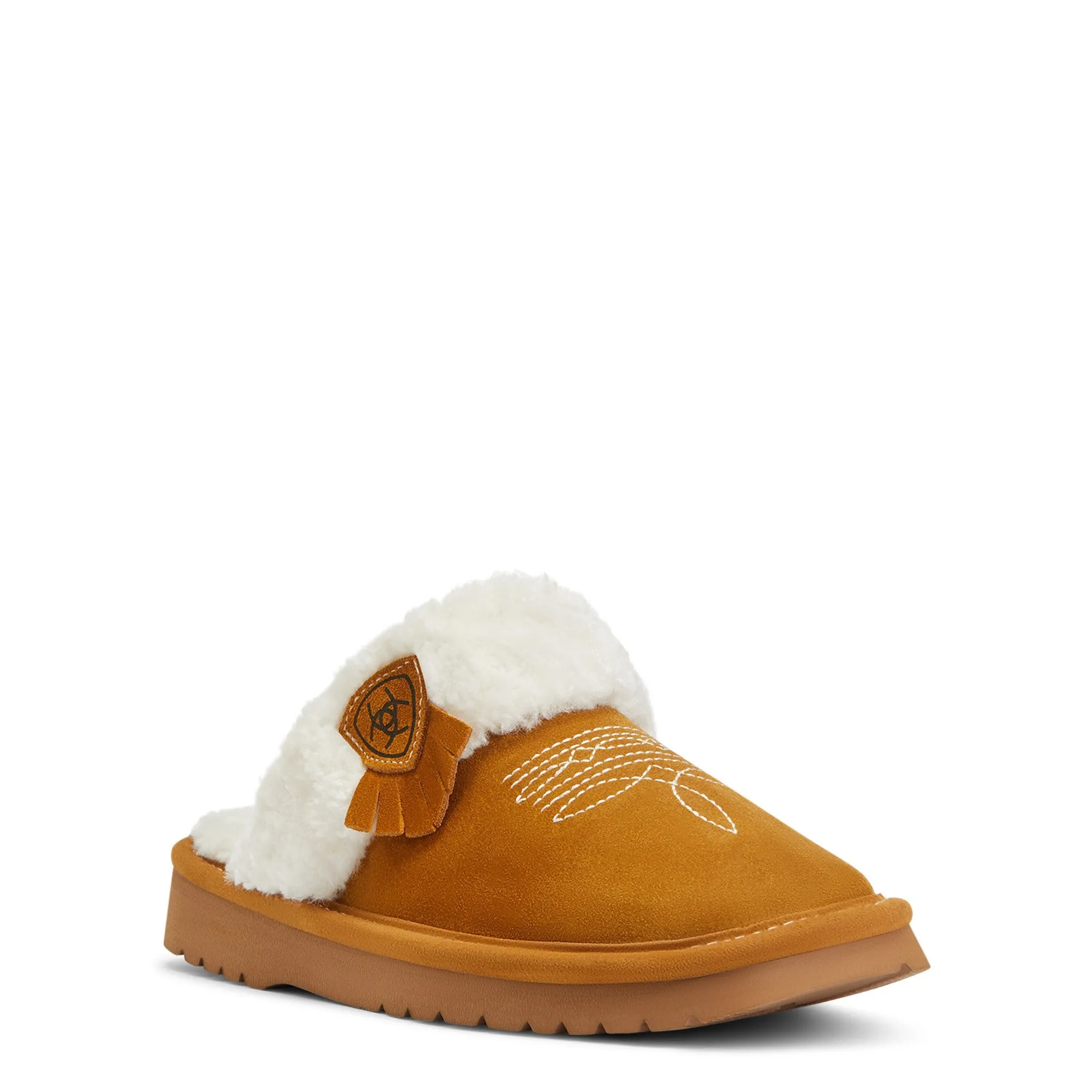 Ariat Ladies Jackie Square Toe Chestnut Slippers 10039032