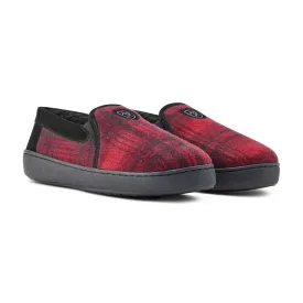 Ariat Men's Lincoln Slipper in Collectible Tin, Red Plaid