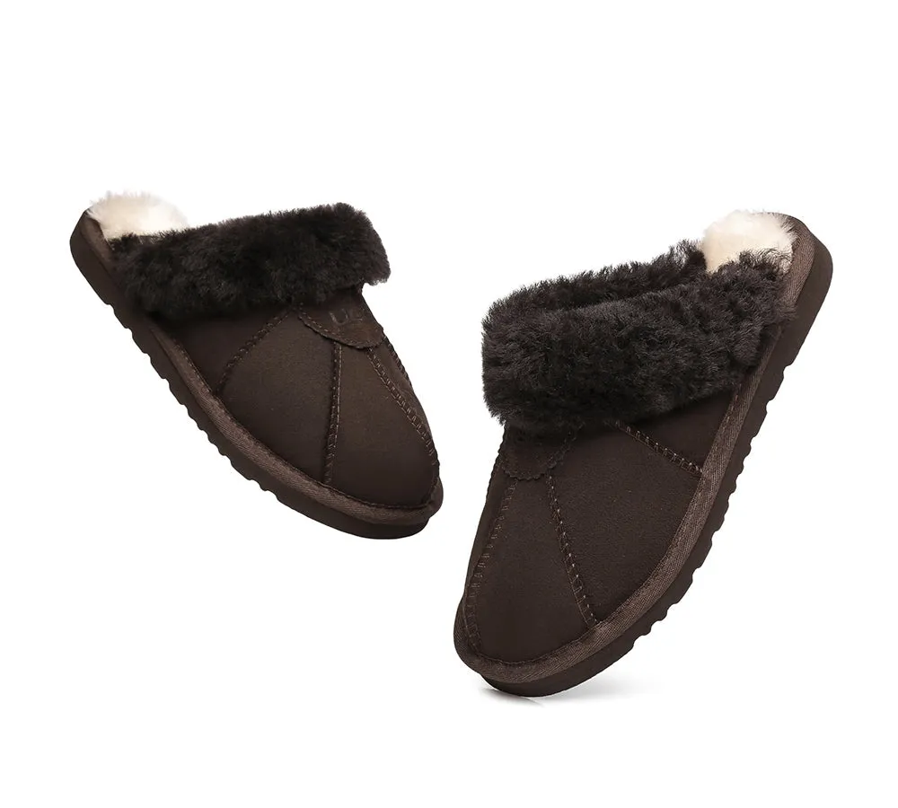 AUSTRALIAN SHEPHERD® UGG Double Face Sheepskin Wool Slippers Robert