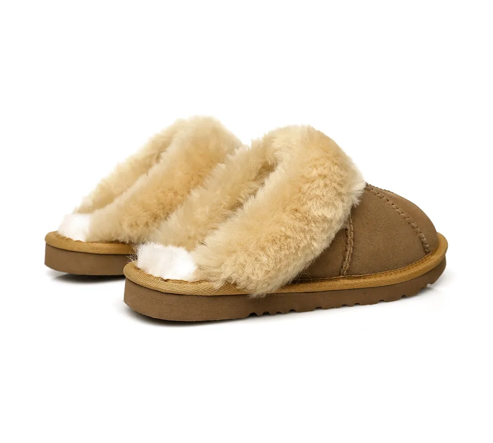 AUSTRALIAN SHEPHERD® UGG Double Face Sheepskin Wool Slippers Robert