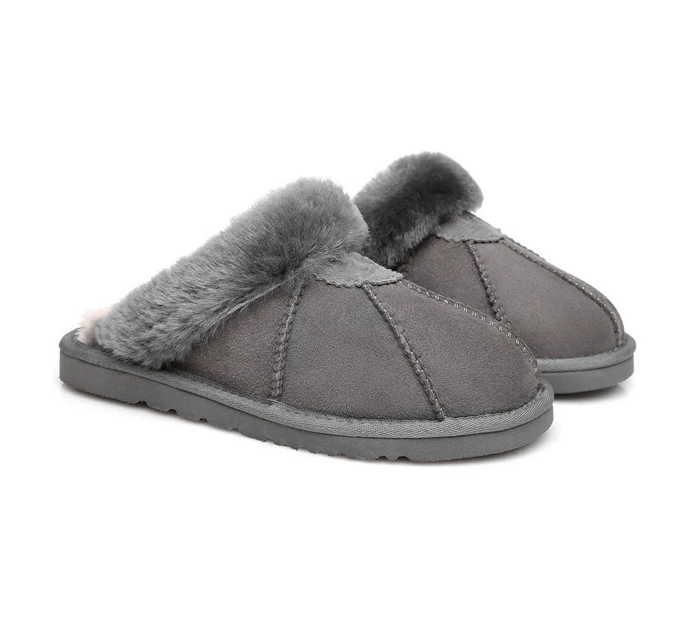 AUSTRALIAN SHEPHERD® UGG Double Face Sheepskin Wool Slippers Robert