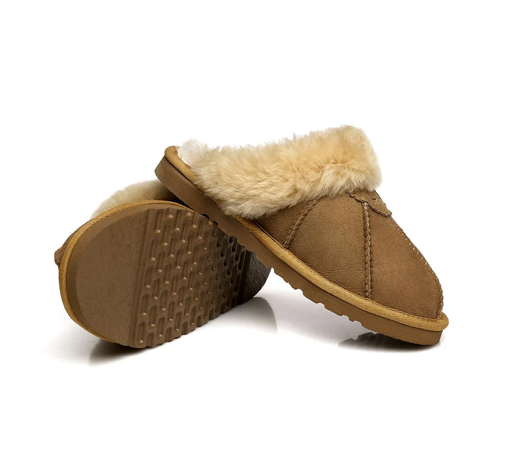 AUSTRALIAN SHEPHERD® UGG Double Face Sheepskin Wool Slippers Robert