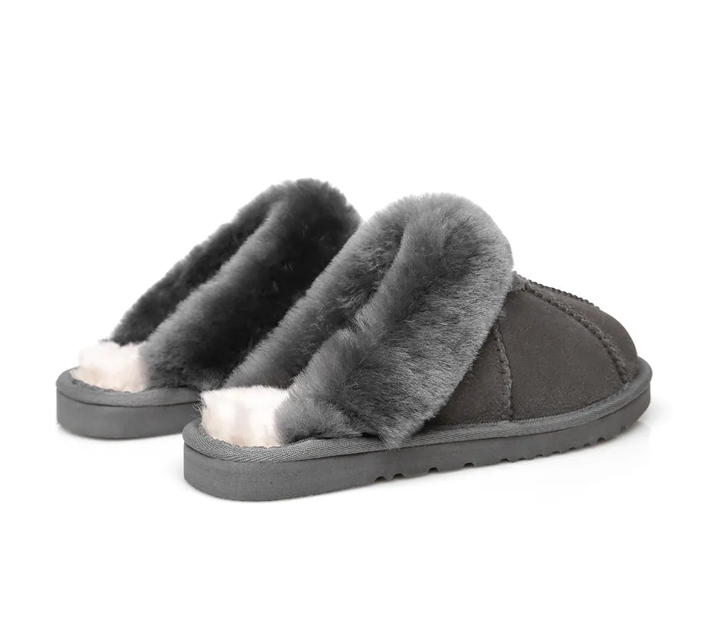 AUSTRALIAN SHEPHERD® UGG Double Face Sheepskin Wool Slippers Robert