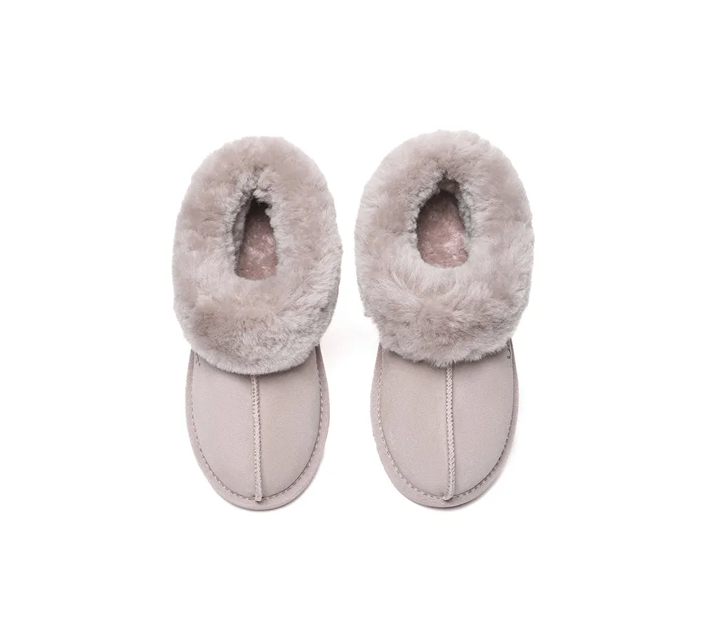 AUSTRALIAN SHEPHERD® UGG Slippers Sheepskin Wool Ankle Homey Special