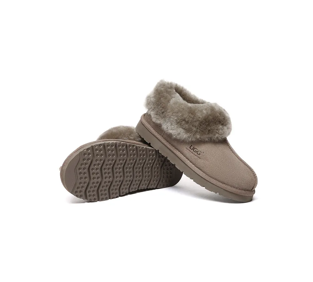 AUSTRALIAN SHEPHERD® UGG Slippers Sheepskin Wool Ankle Homey Special