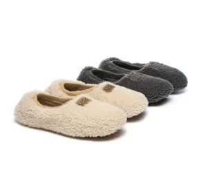 AUSTRALIAN SHEPHERD® UGG Women Curly Wool Slippers Lucina