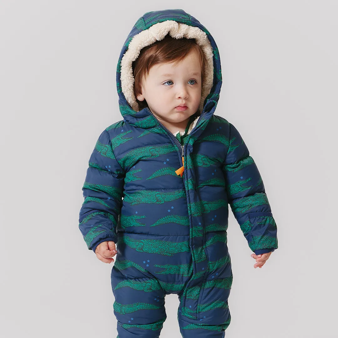 Baby Snowsuit - Crocodiles