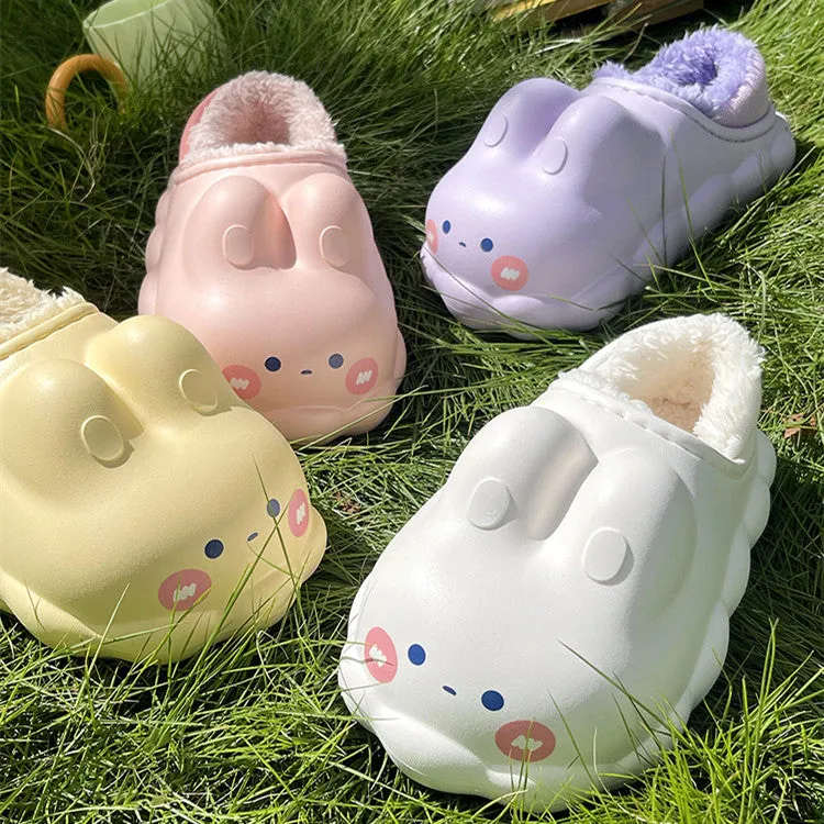 Bunny Waterproof Cotton Slippers PL52907