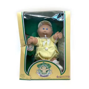 Cabbage Patch Kids | Preemie! Boy Doll "Peter Vincent" 1984 | Vintage in Original Box