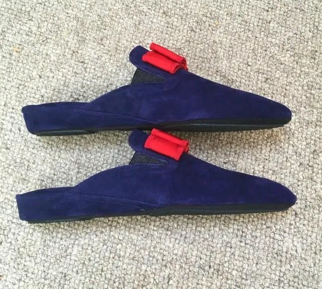 Cecelia Suede Slippers (in stock, 3 day delivery)