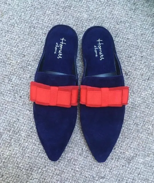 Cecelia Suede Slippers (in stock, 3 day delivery)