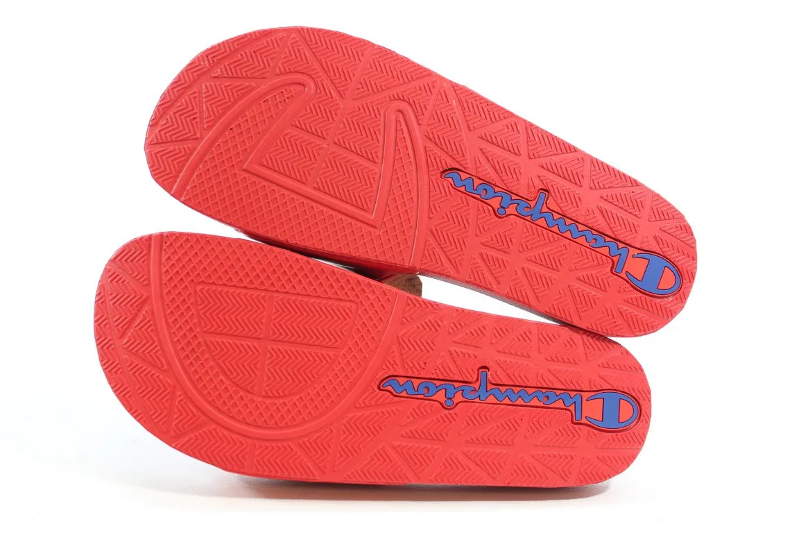 Champion Ipo Slide Women's Red Sandals 10M(ZAP15611)