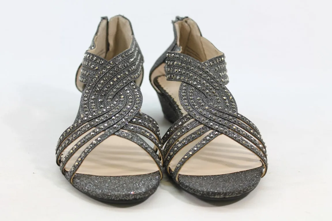 Charter Club Ginifur Women's Pewter Sandals 7.5M(ZAP17465)