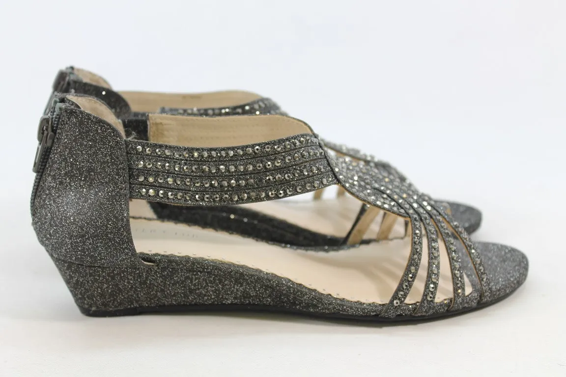 Charter Club Ginifur Women's Pewter Sandals 7.5M(ZAP17465)