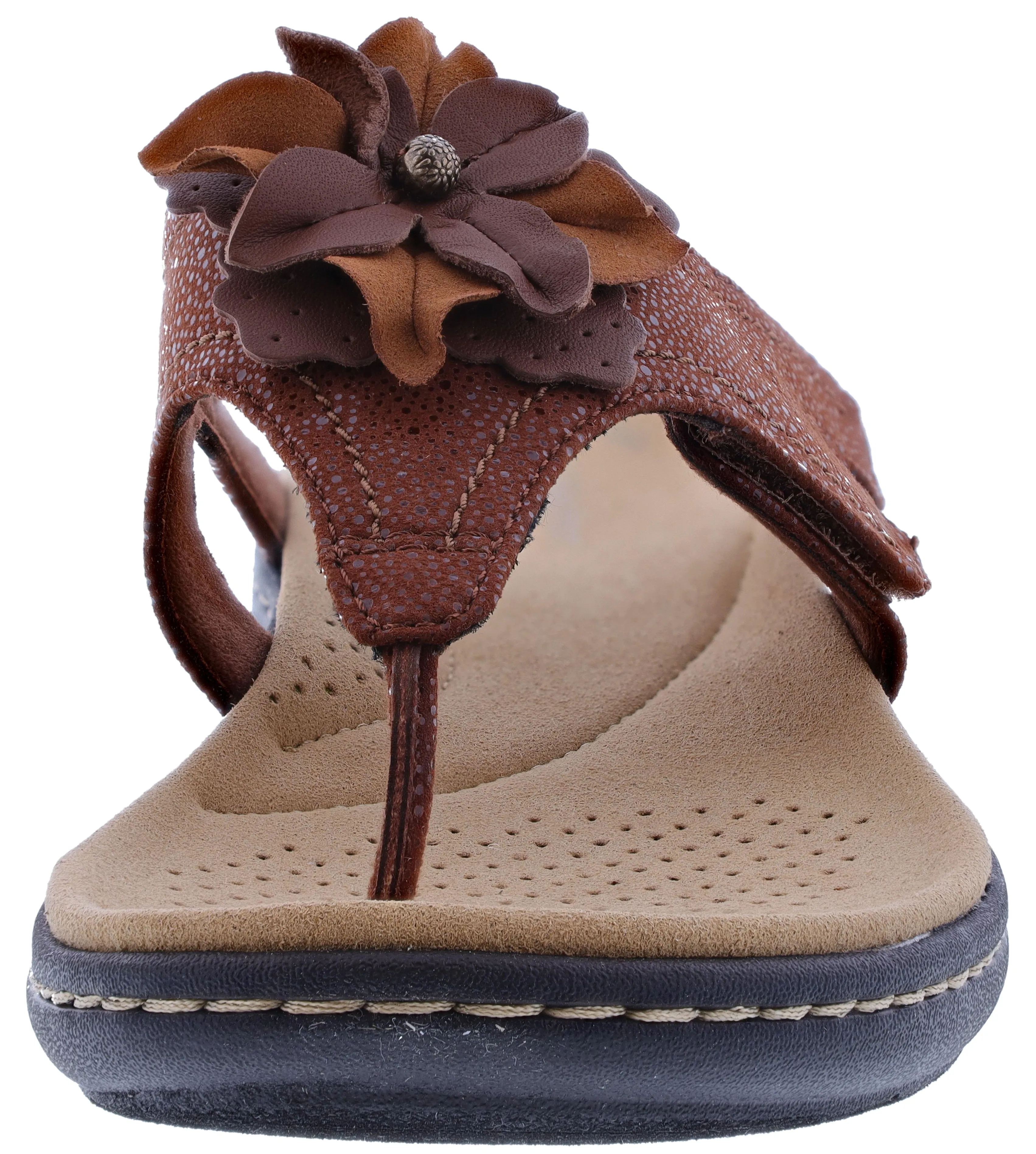 Clarks Laurieann Gema Womens Adjustable Comfort Sandals with Arch Support