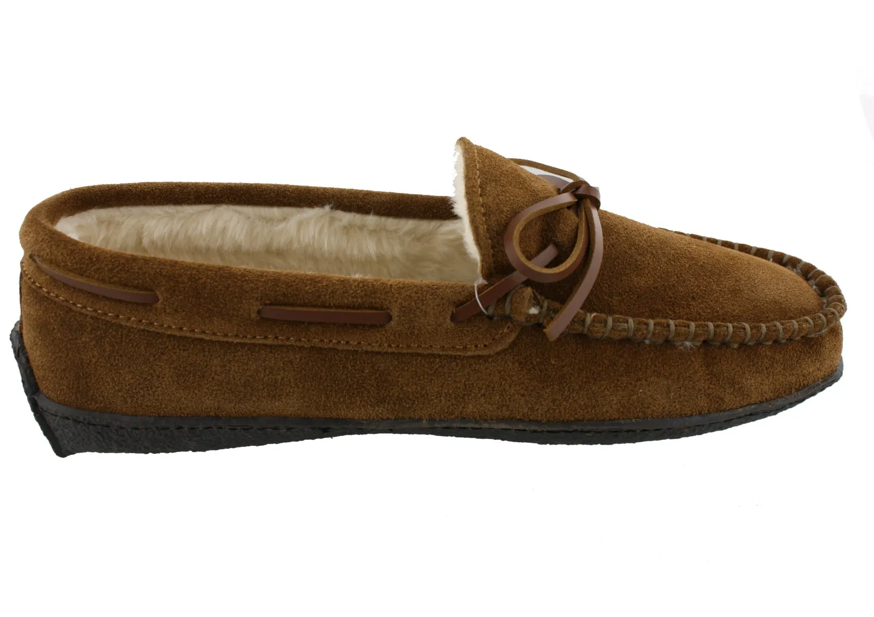 Clarks Men's Augusta Moccasin Winter Slippers