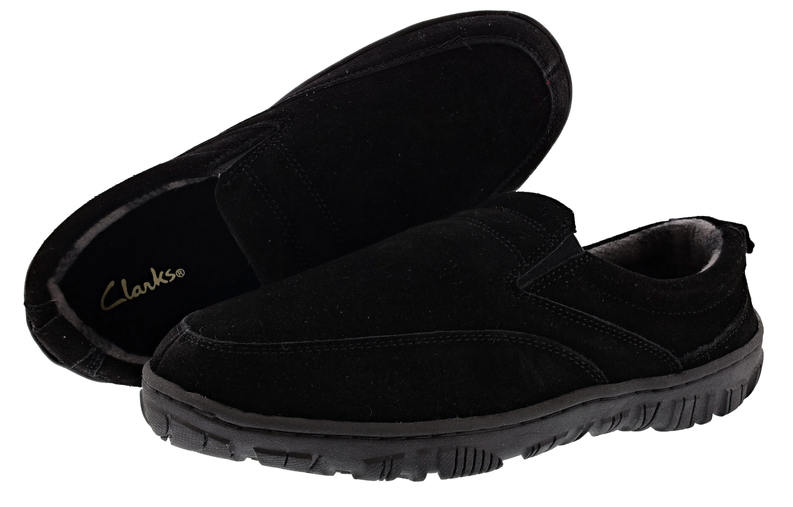 Clarks Men's Josh Indoor & Outdoor Winter Slippers