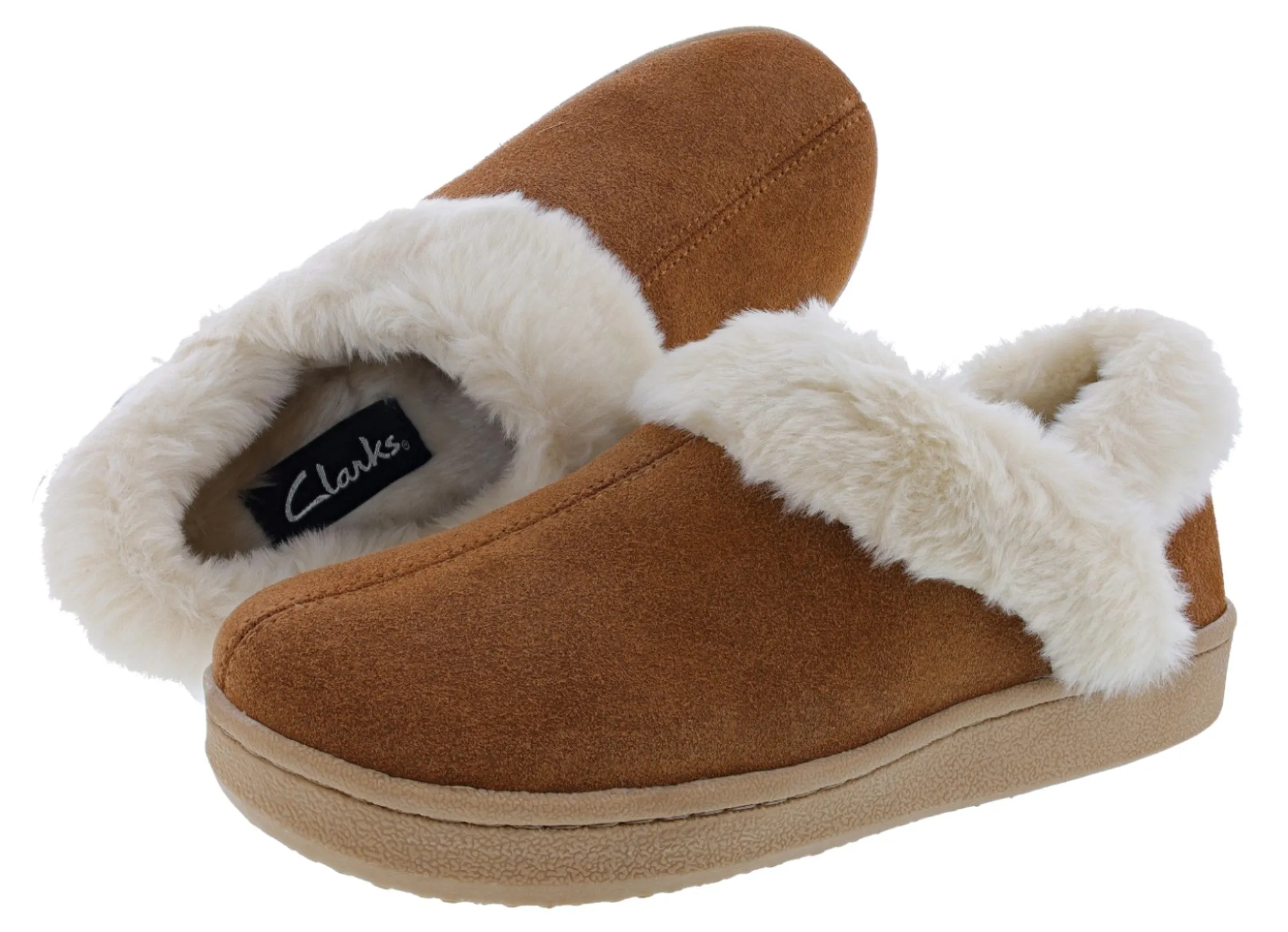 Clarks Women's Sarah Indoor & Outdoor Winter Slippers