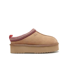 Cooper Platform - Men's Women's Unisex 4cm Platform Slip-On Slipper - Australian Merino Sheepskin