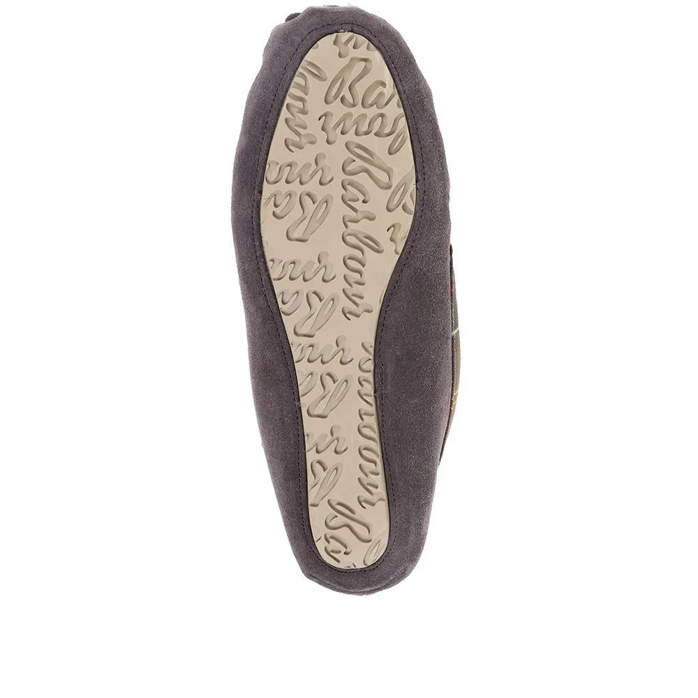 Darcie Leather Moccasin Slippers - BARBR34525 / 320 324