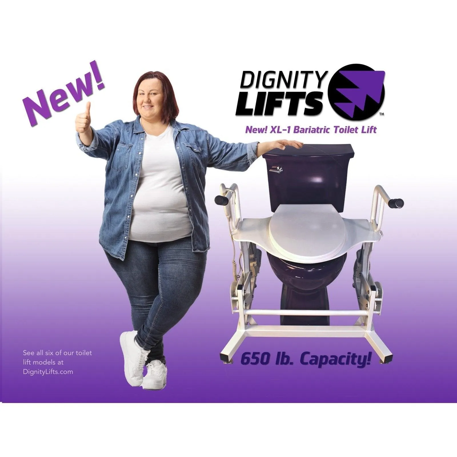 Dignity Lifts Bariatric Toilet Lift