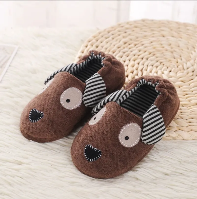 Dog Slippers for Boys