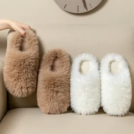 Fluffy Fuzzy Slippers for Women