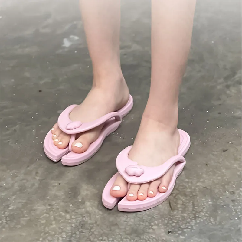 Folding Slipper Travel Portable Flip-flops Indoor And Outdoor Soft Sole Beach Hotel Couple Shoes Lazy Slippers