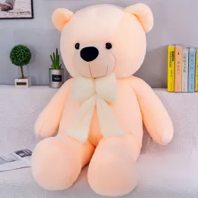 Giant Teddy Bear with Bow Tie Stuffed Plush Toy