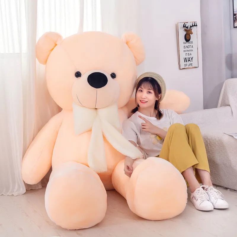 Giant Teddy Bear with Bow Tie Stuffed Plush Toy