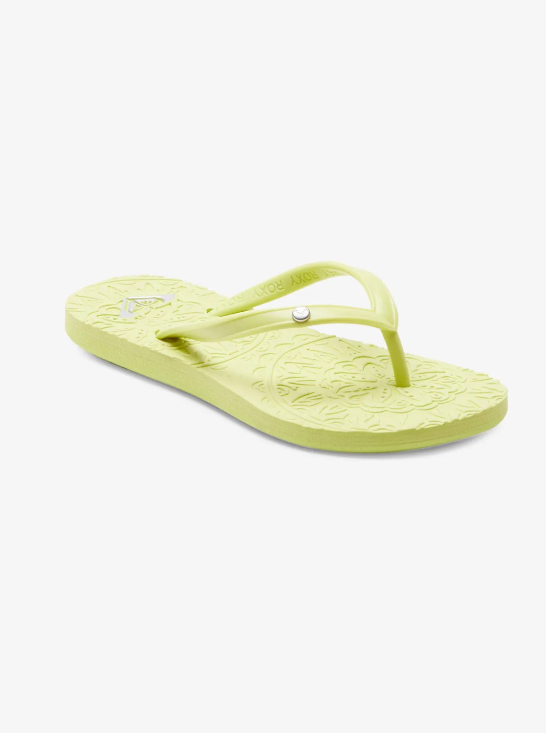 Girls 4-16 Antilles Flip-Flops - Lime Green