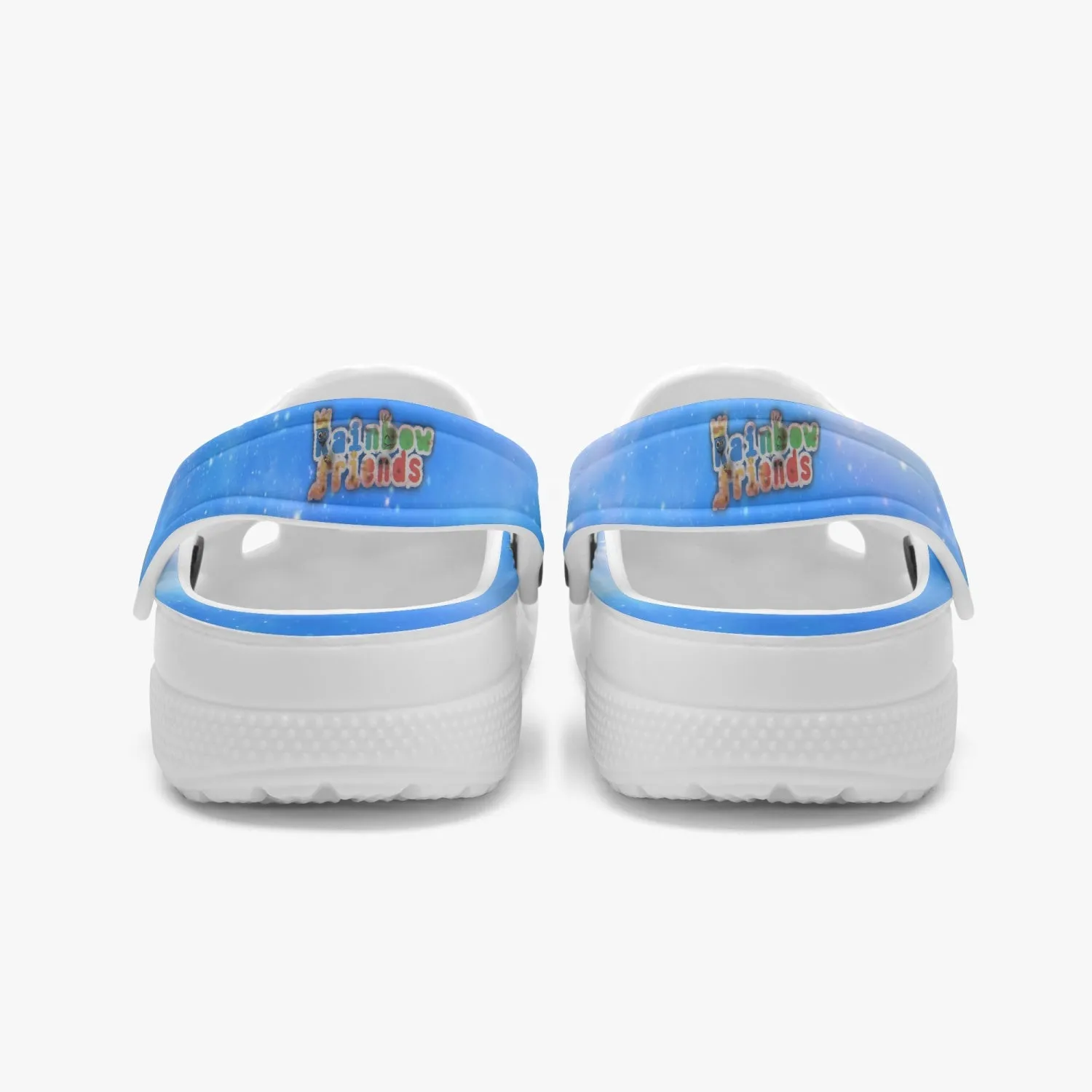 Kids Rainbow Friends Clogs Blue