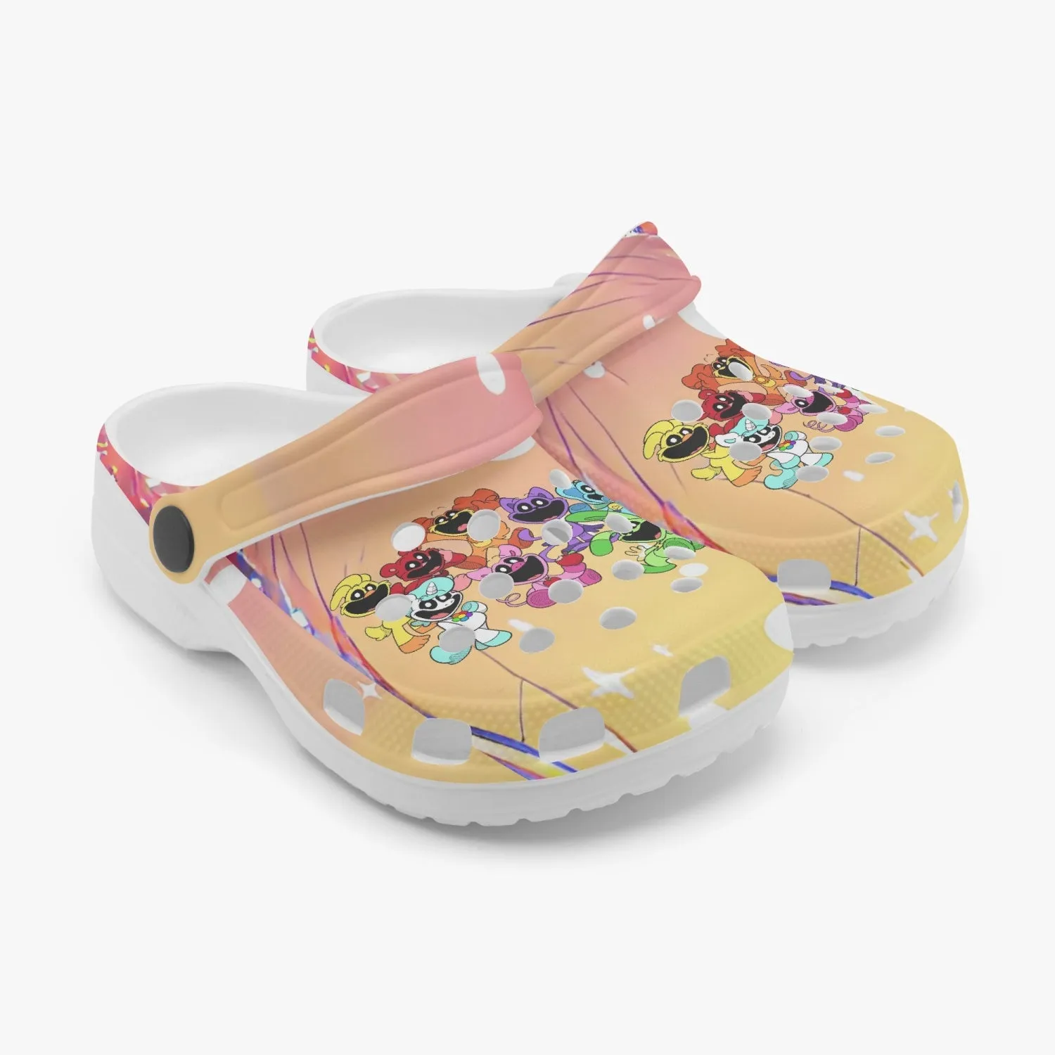 Kids Smiling Critters Clogs