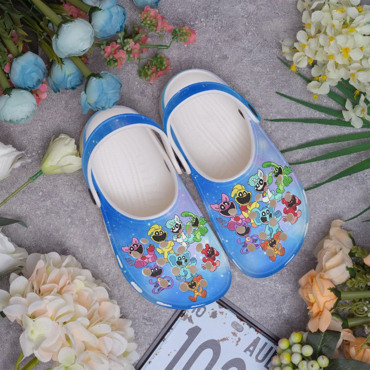 Kids Smiling Critters  Clogs