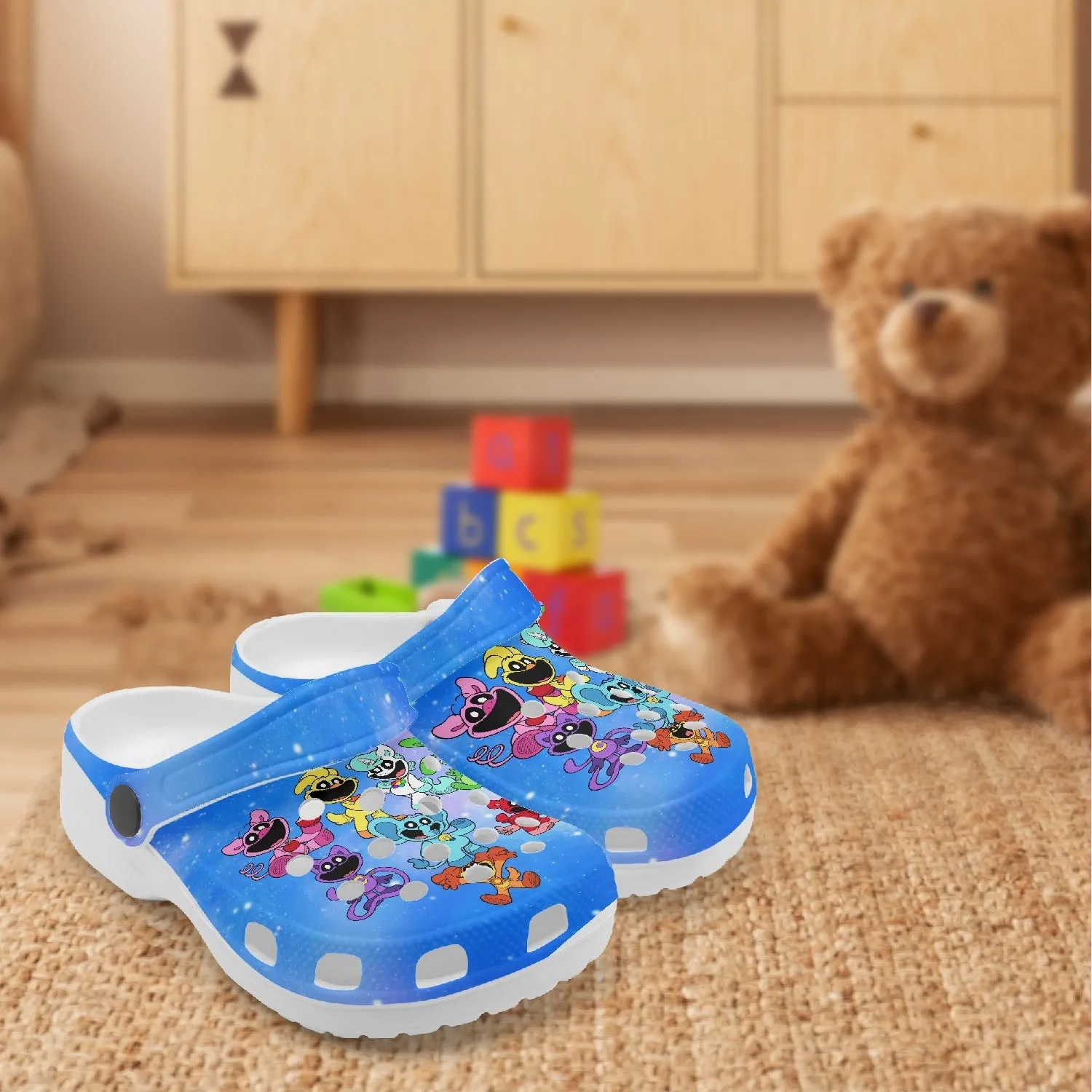 Kids Smiling Critters  Clogs