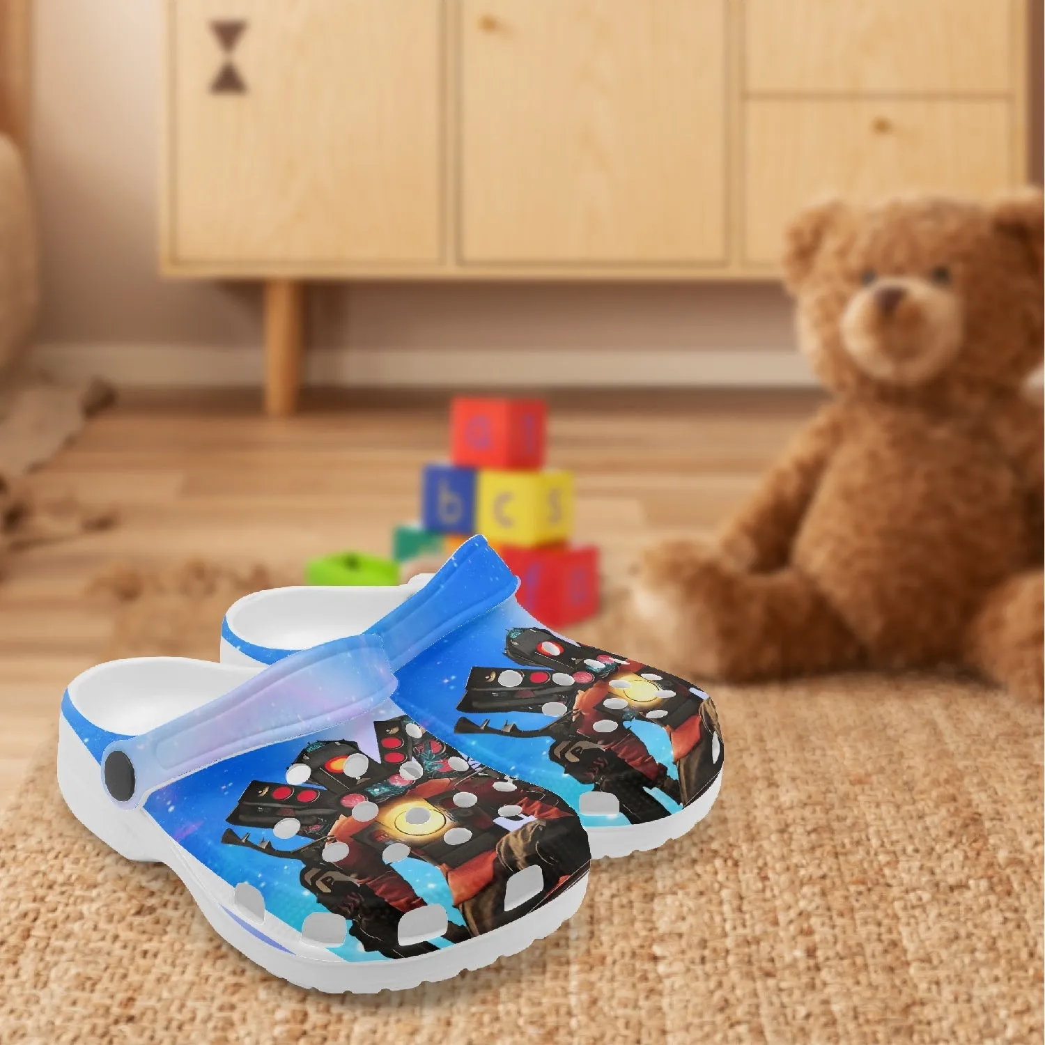 Kids Titan Speakerman Clogs