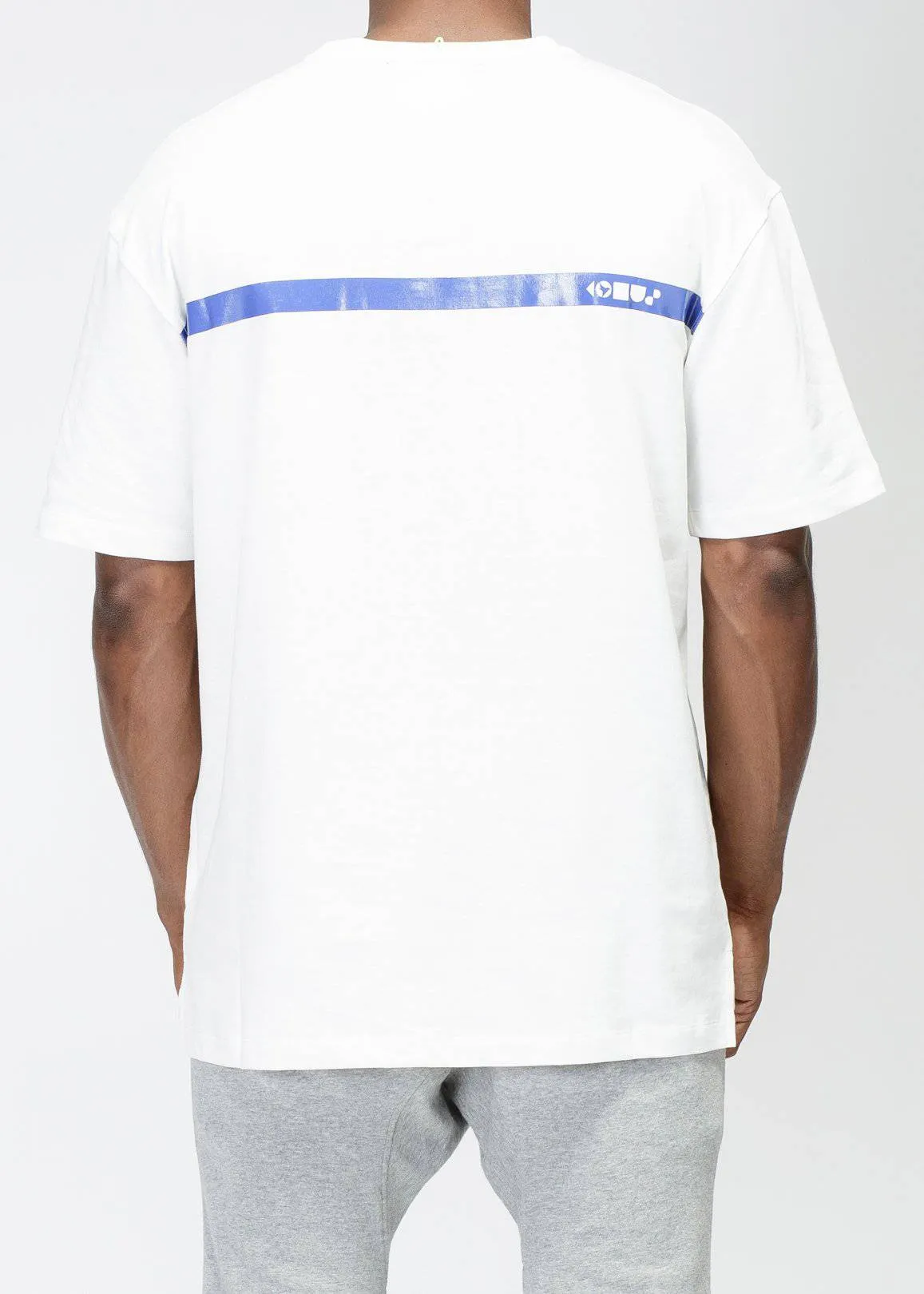 Konus Men's Light Weight French Terry Tee in White