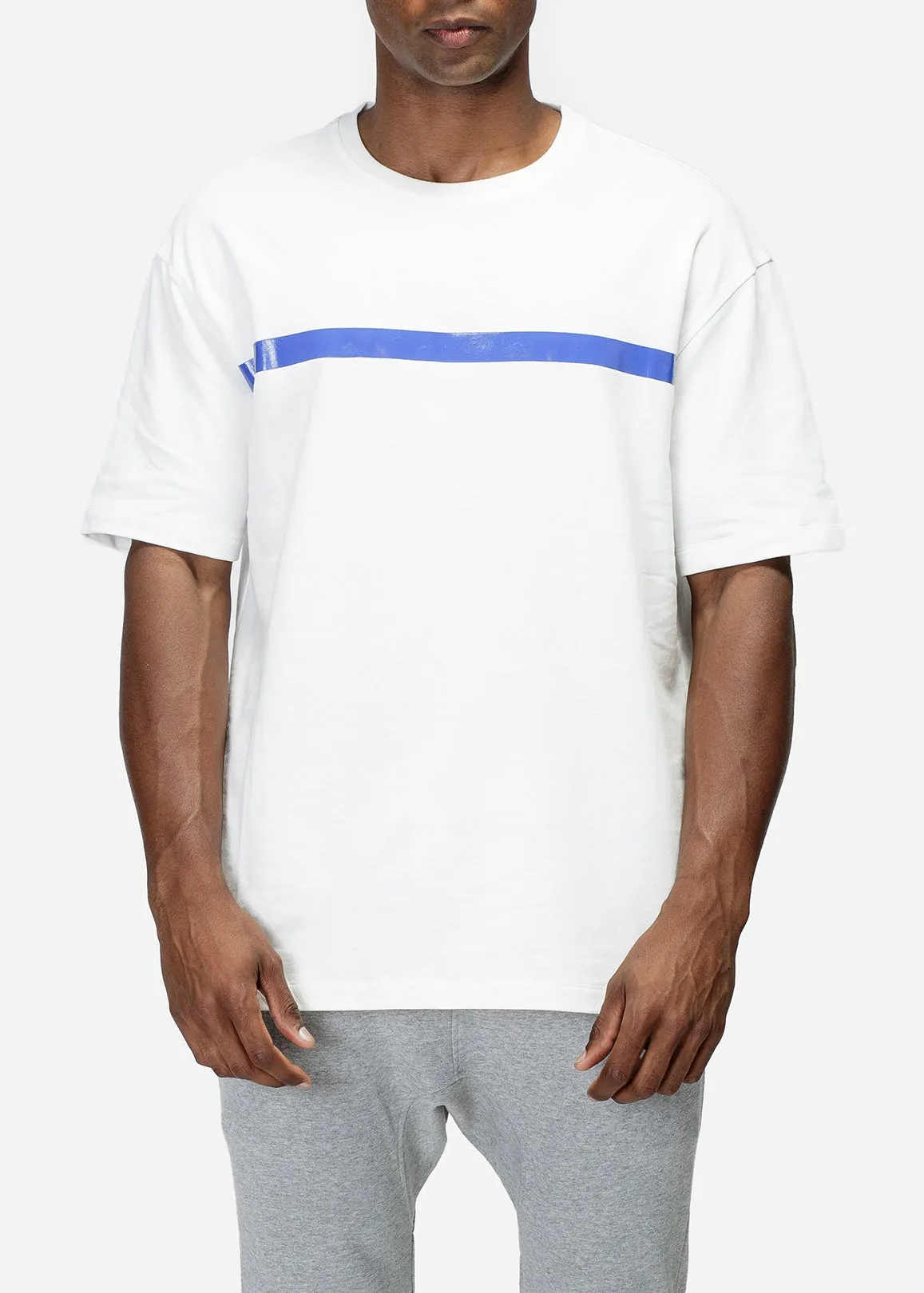 Konus Men's Light Weight French Terry Tee in White