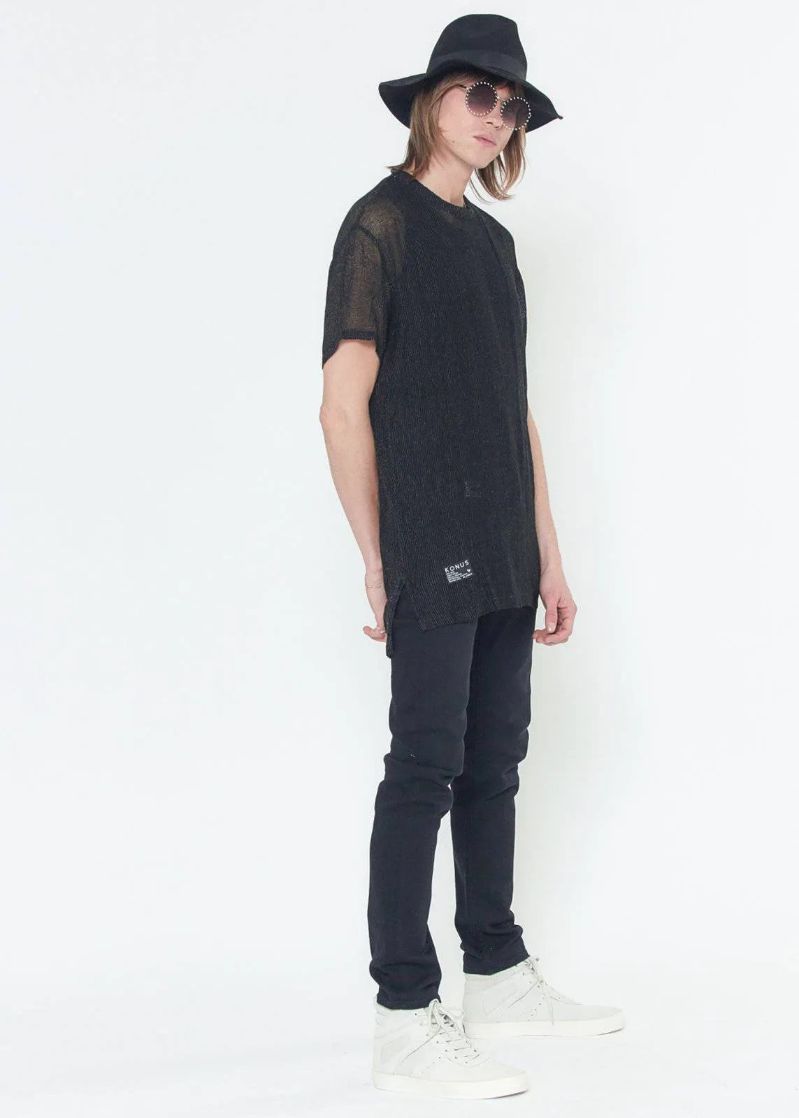 Konus Men's Sheer Elongated Tee