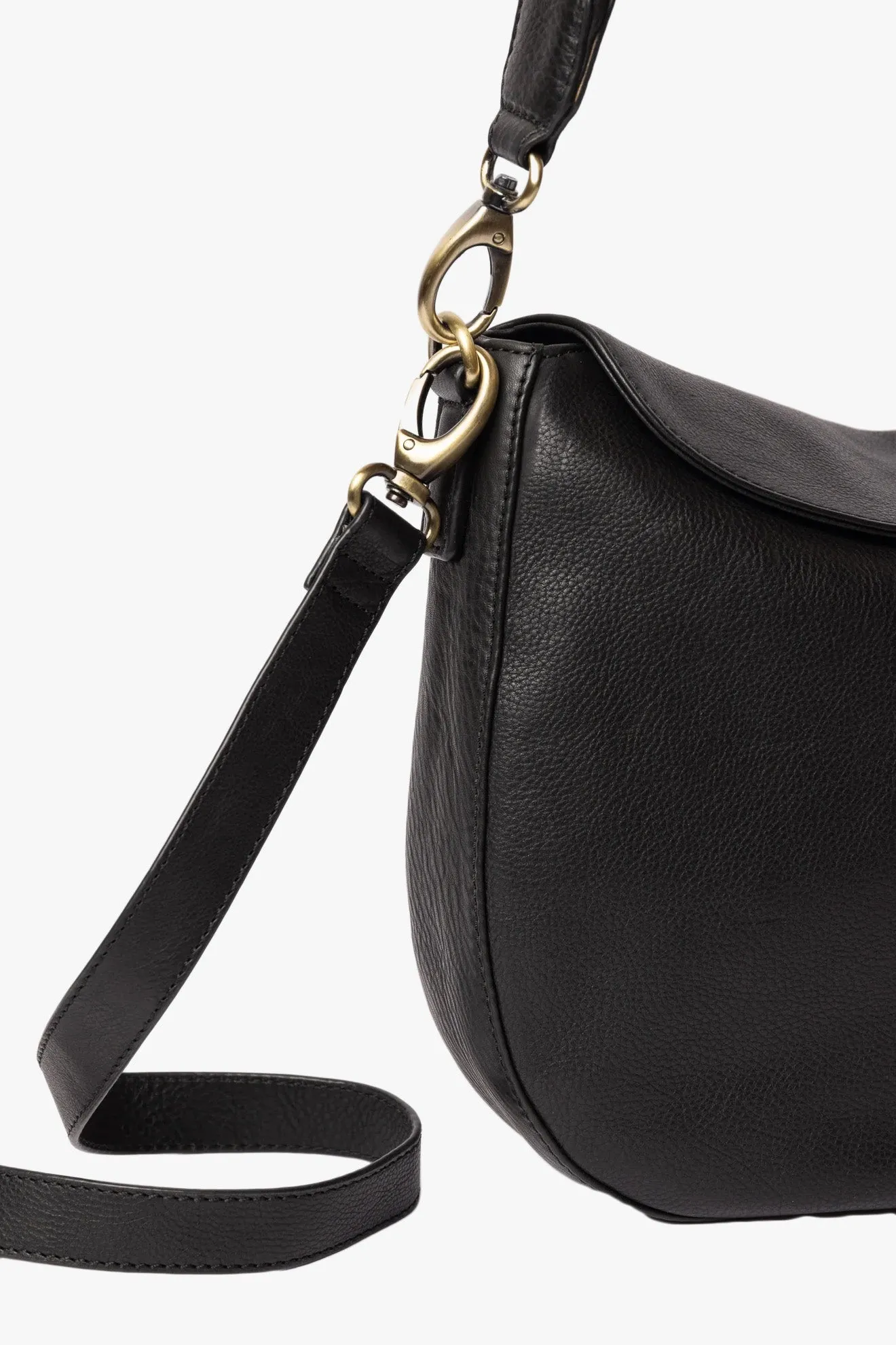 Lana Bag Black Soft Grain Leather