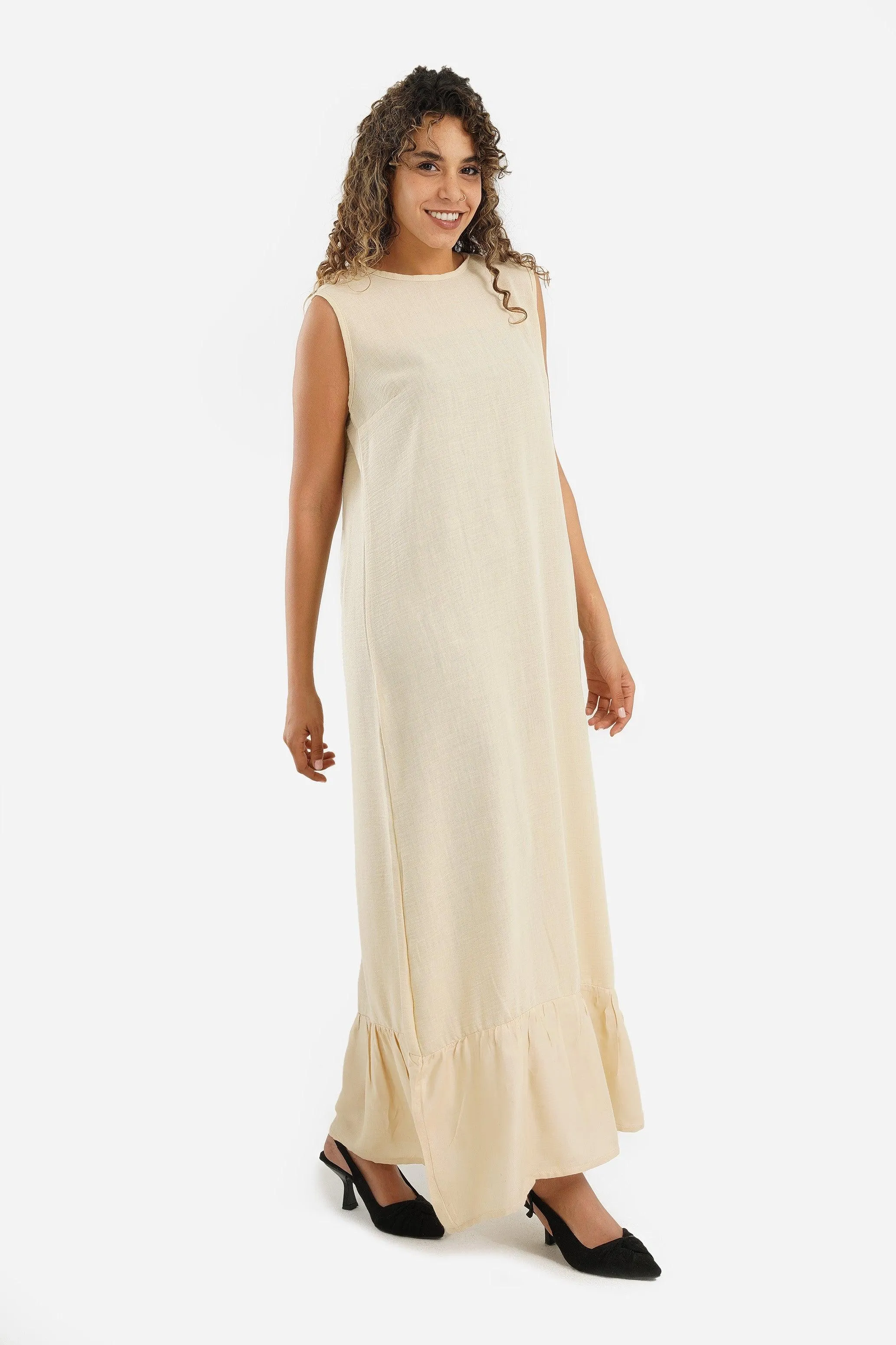 Linen Relaxed Fit Dress